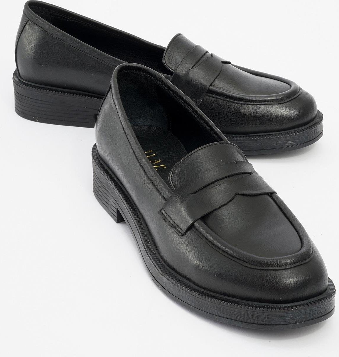 Bree Plateau Penny Leder Loafer