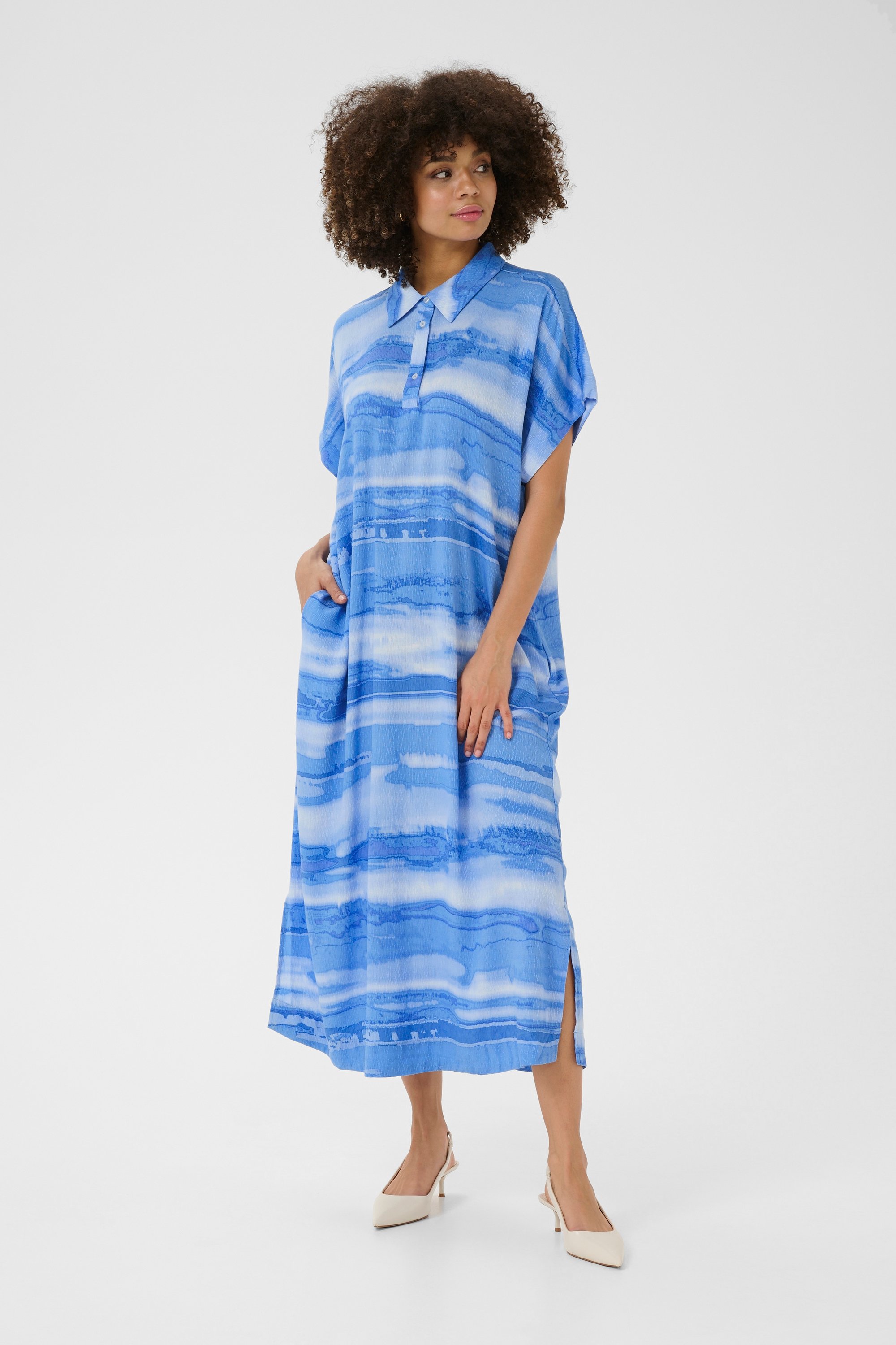 Kleid Oversize fit multicolour