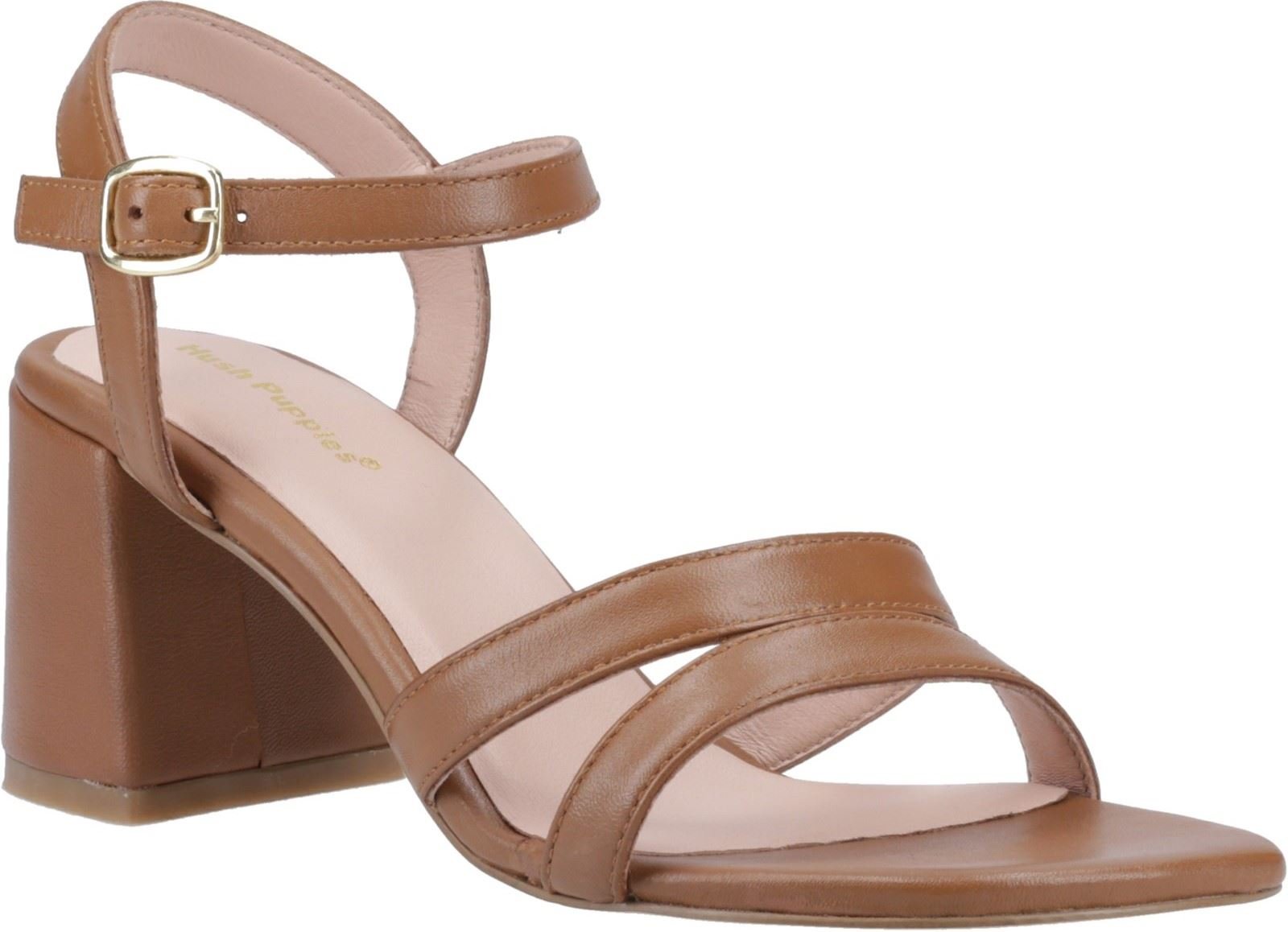 Thumbnail - Hush Puppies Nalani Damen Sandalen aus Leder in Tan