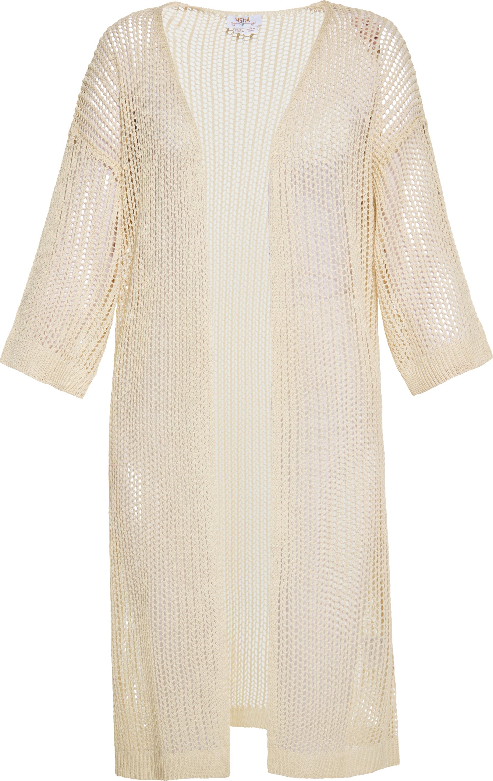 usha Strickjacke Damen Creme