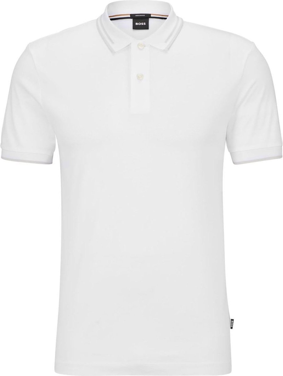 Boss - "Phillipson 115" Poloshirt für Herren (Weiß)