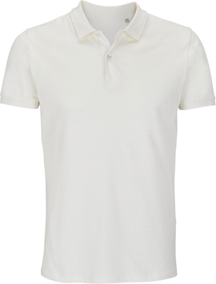 SOLS - "Planet" Poloshirt Baumwolle aus biologischem Anbau für Herren (Naturweiß)