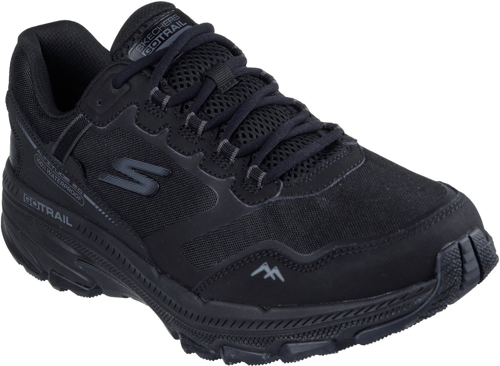 Thumbnail - Skechers Performance GO RUN Trail Altitude 2.0 Herren Wanderschuhe Aus Schwarzem Leder
