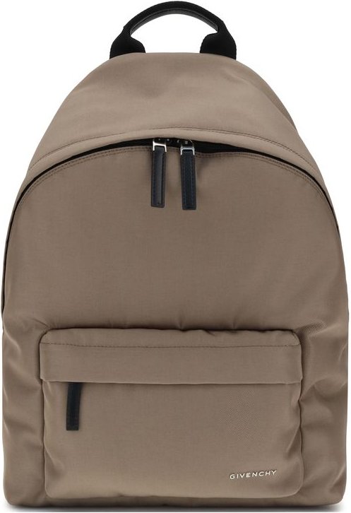 Brauner Polyamid-Rucksack