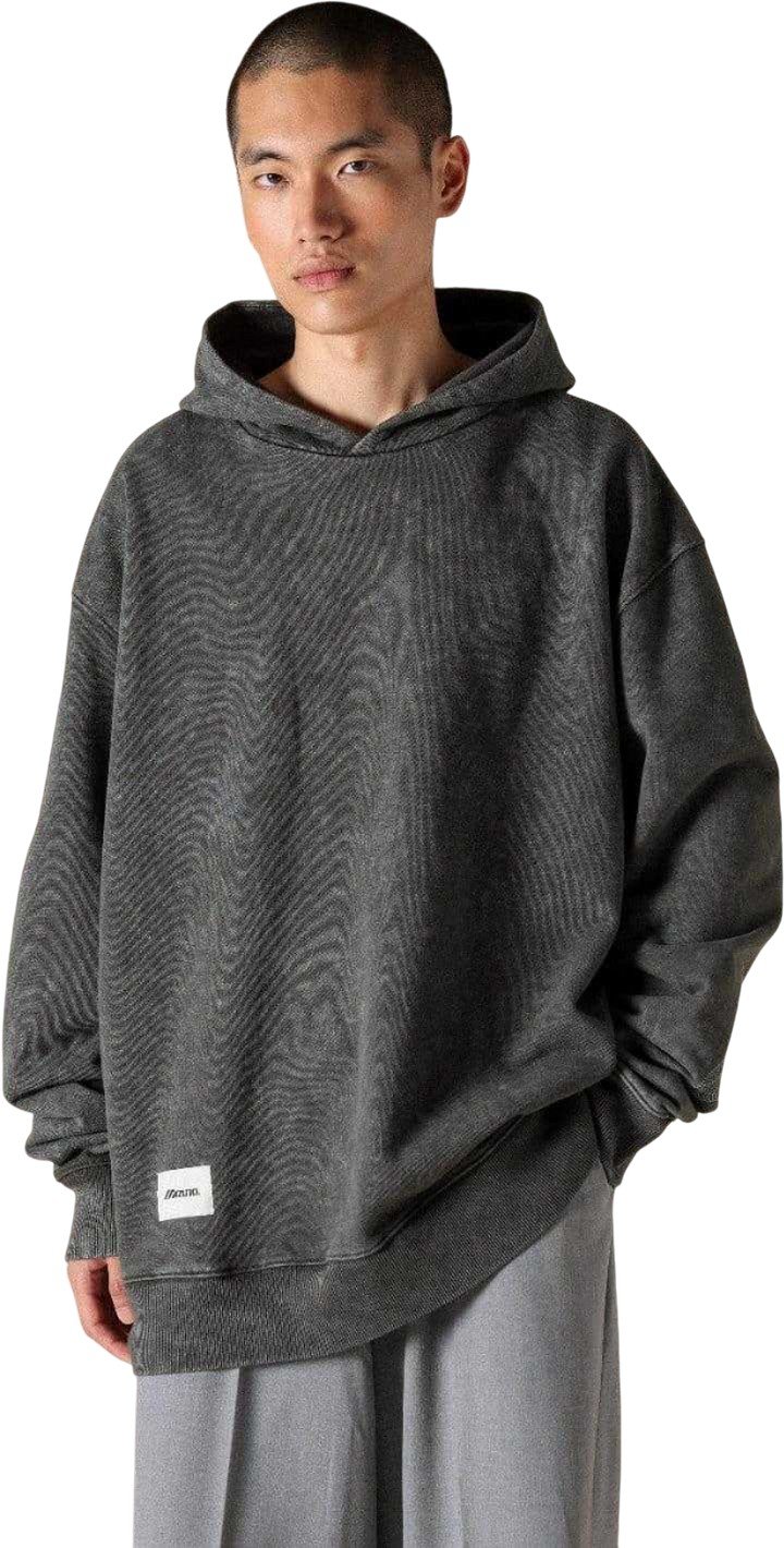 Mizuno - "Sportstyle FloraTech" Kapuzenpullover für Herren/Damen Unisex (Grau)