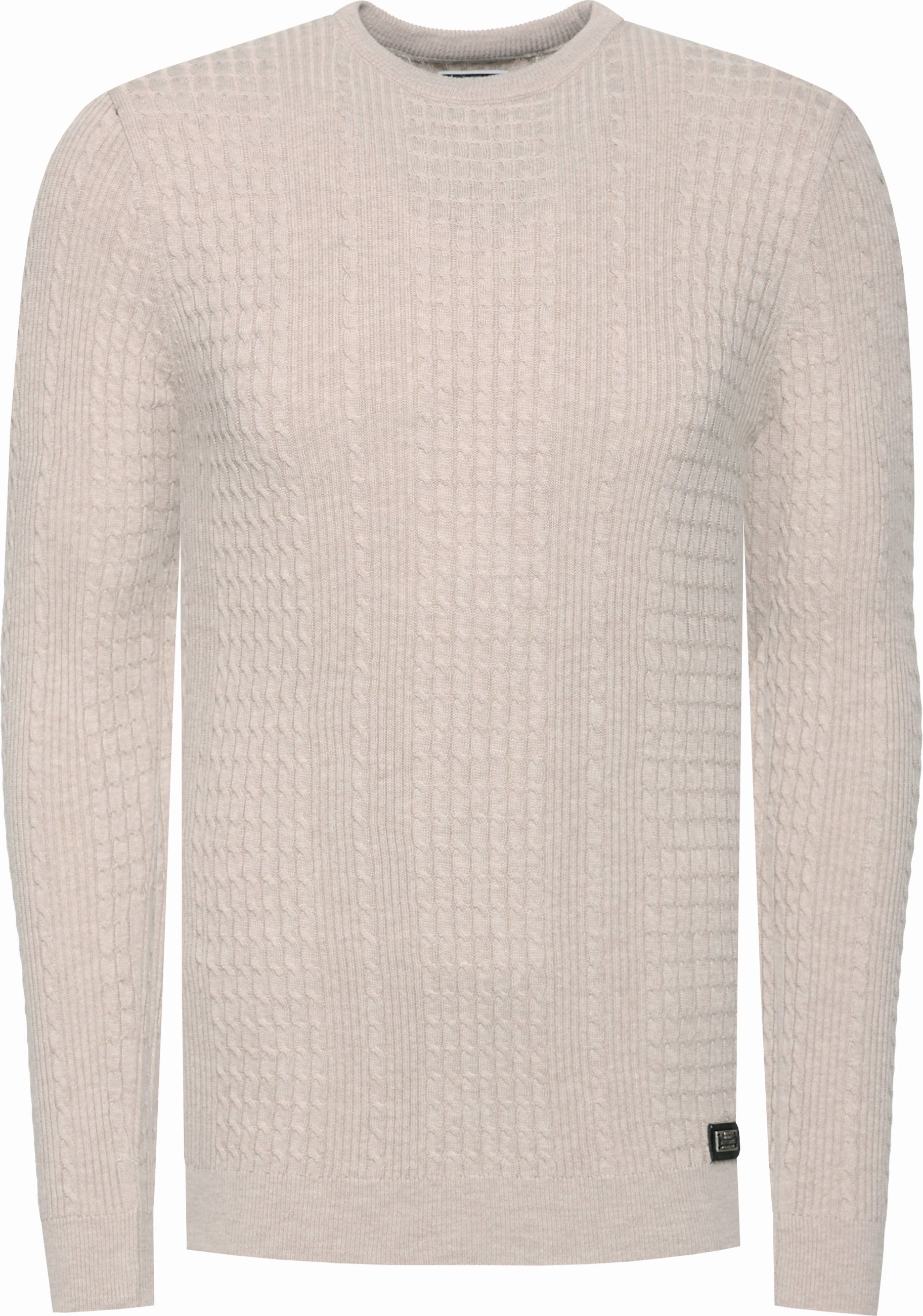 Thumbnail - Super-Slim-Fit Streetwear Fein Strick Pullover