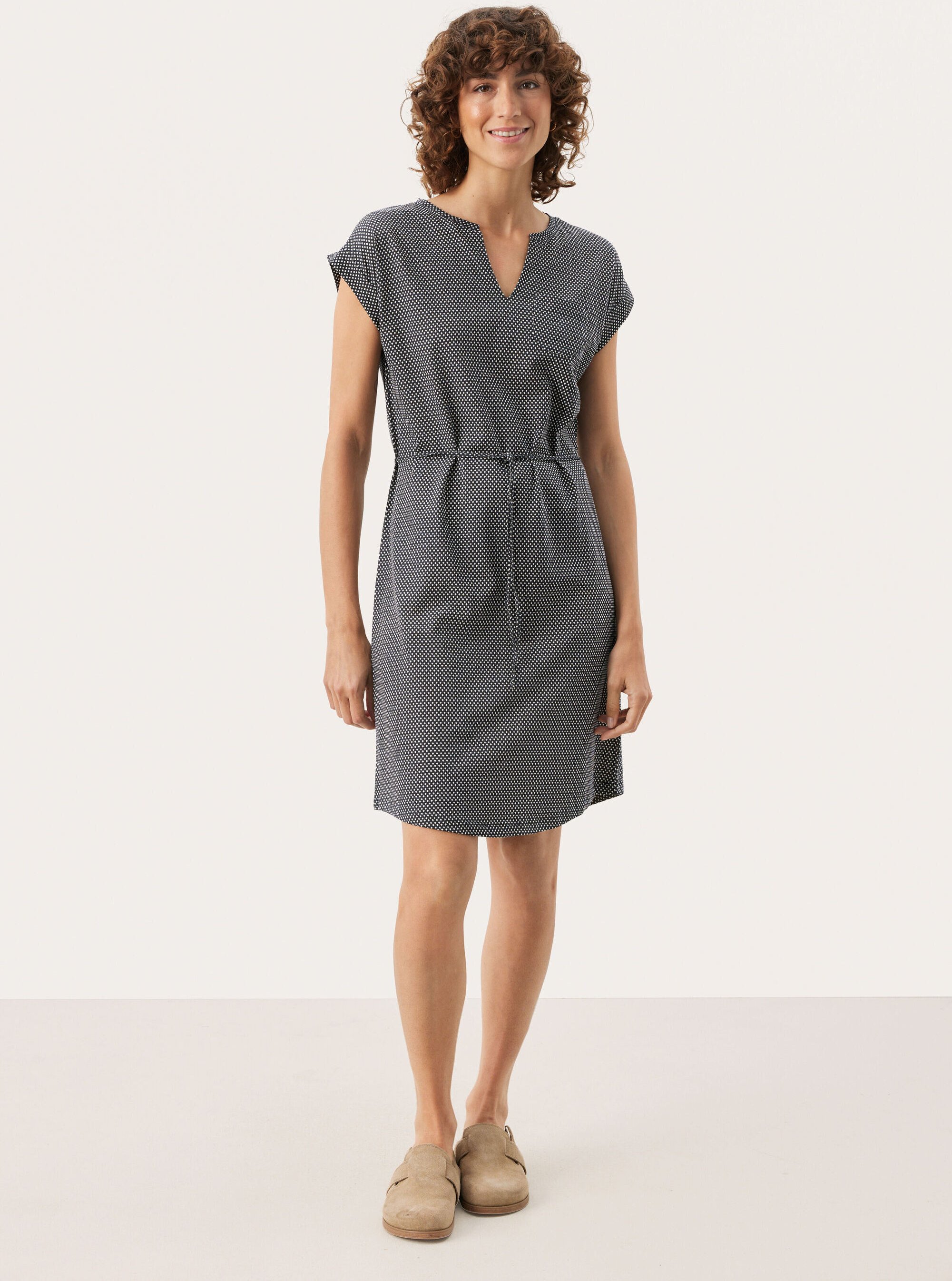 Jerseykleid Relaxed fit navy