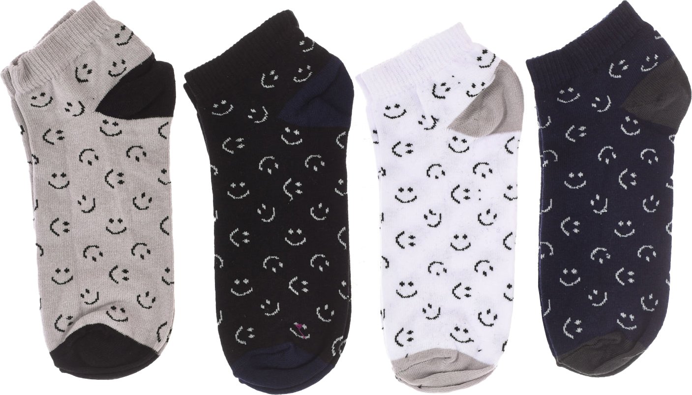 4er-Pack Herren-Söckchen, Herren-Kurzsocken