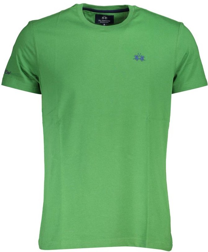 Thumbnail - La Martina Verde Baumwoll Herren T-Shirt