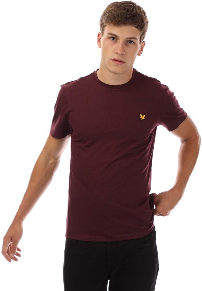 Lyle & Scott - "Martin" T-Shirt für Herren (Burgunderrot)