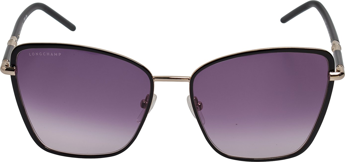 Damen Geometrische Quadratische Metallsonnenbrille LO167S