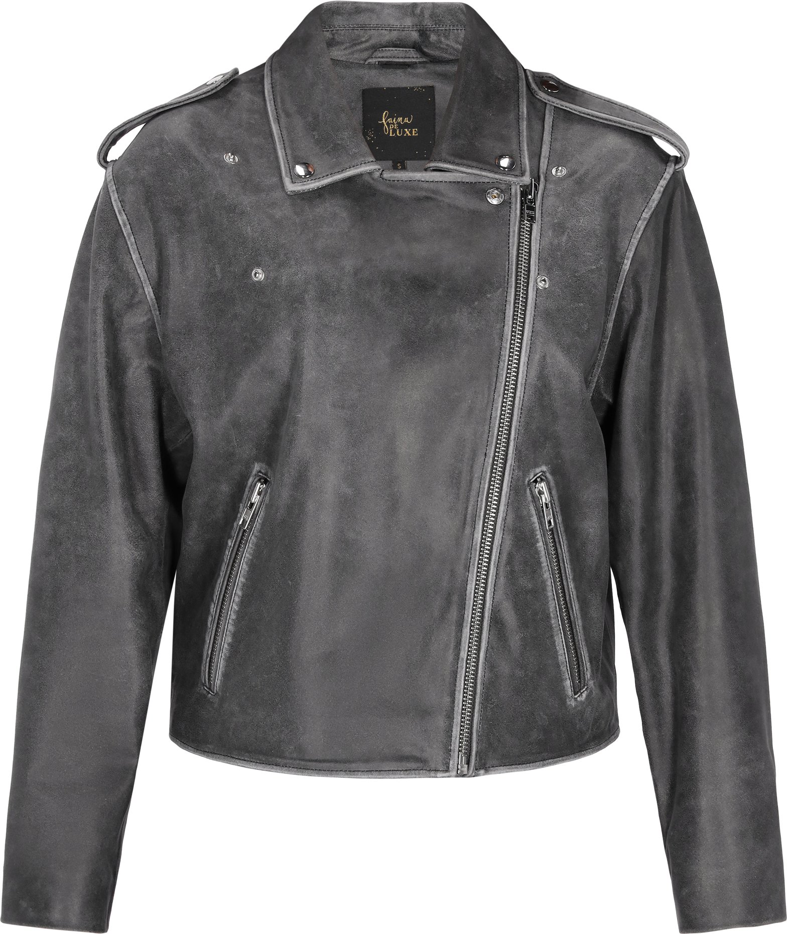 Faina Jacke Frauen grau