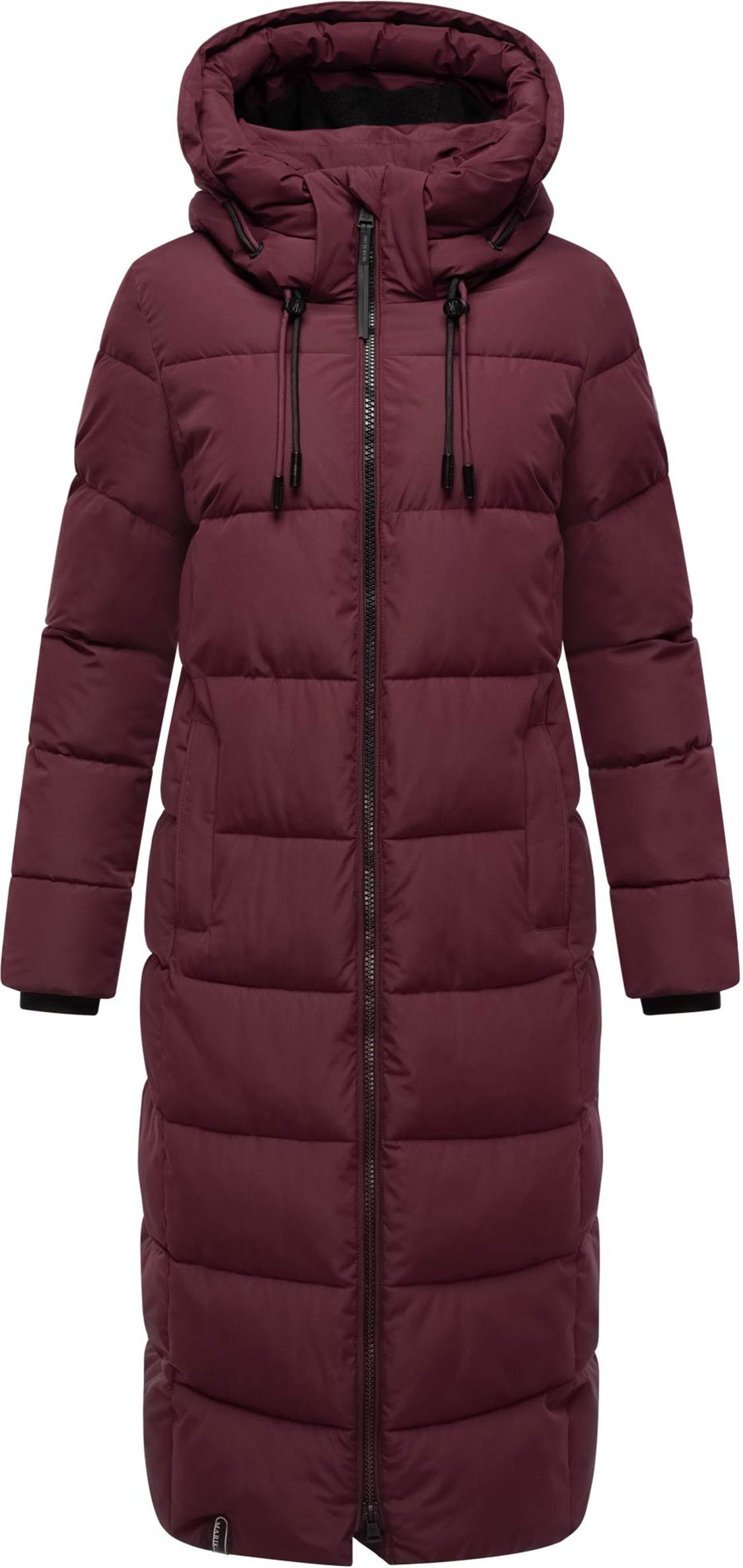 Marikoo Damen Winterjacke Nadeshikoo – lang, warm & mit Kapuze