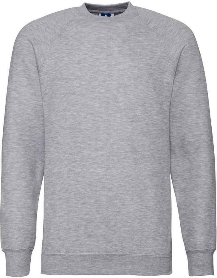 Russell - Sweatshirt für Herren Raglanärmel (Helle Oxfordfarbe)