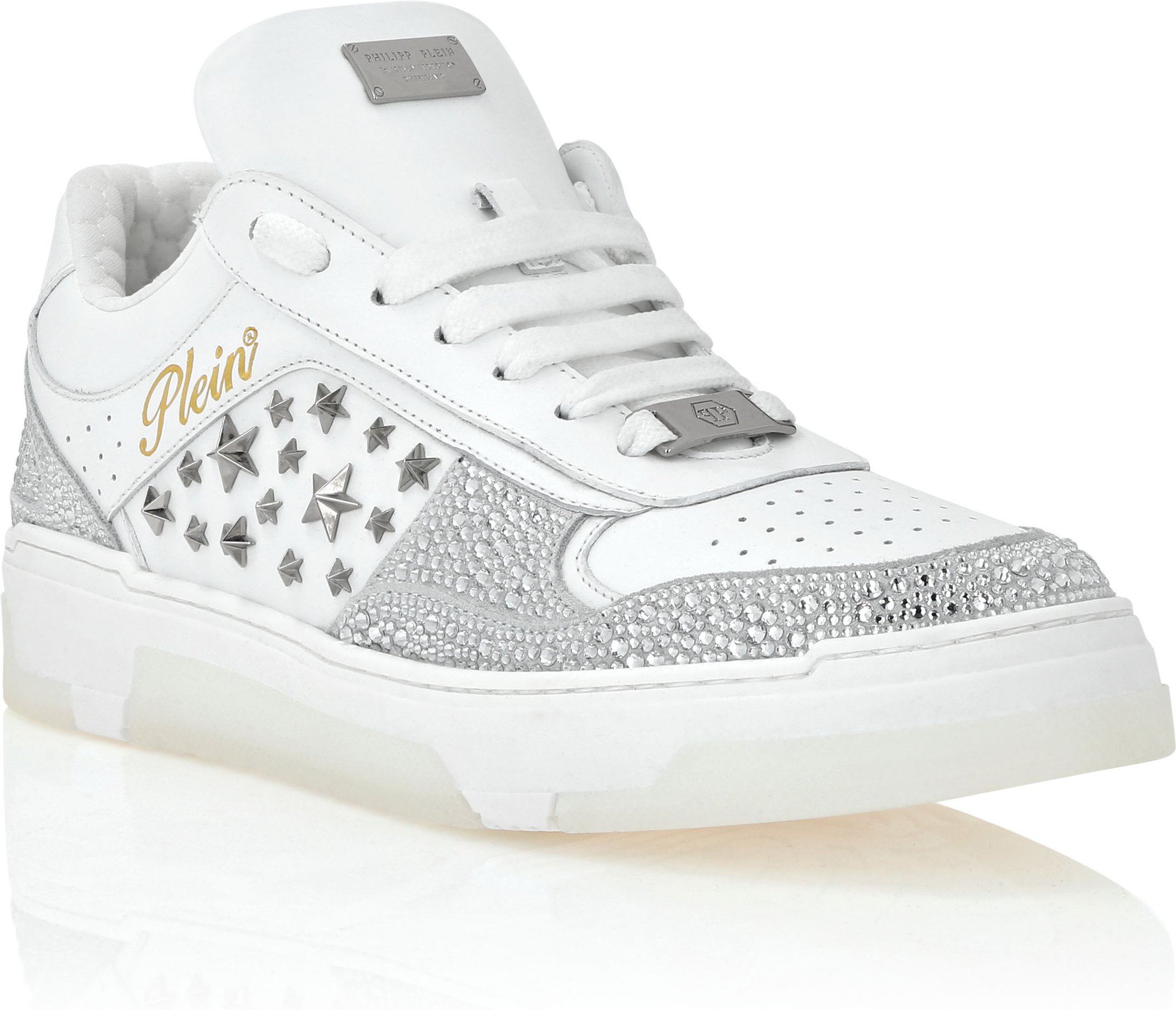 Low-Top Sneakers Mix Studs Star