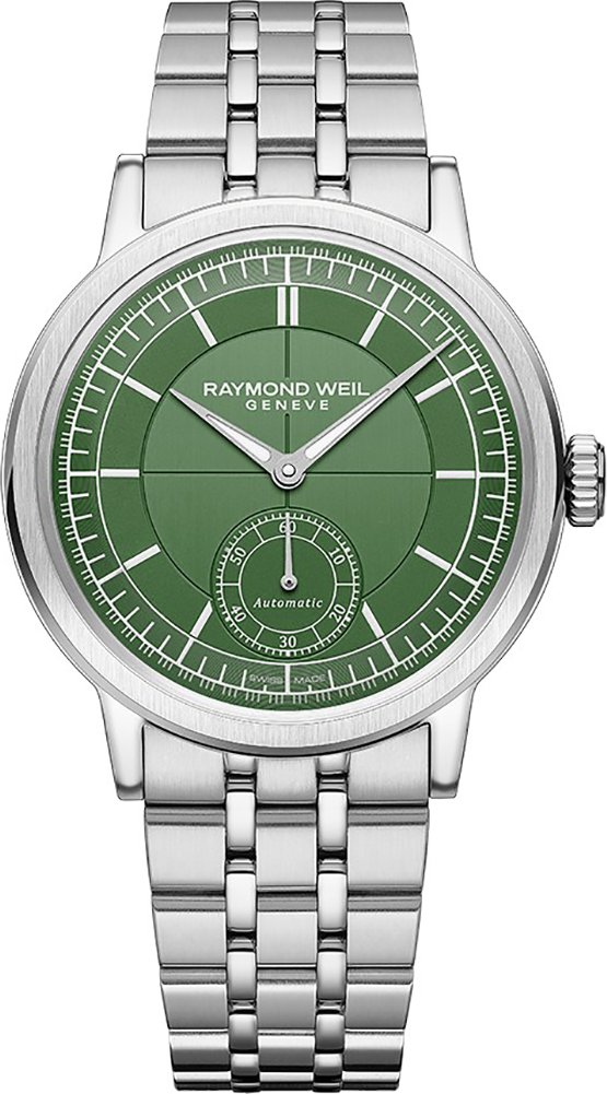 Raymond Weil Millesime Silber Herren Armbanduhr 2930-ST-52001