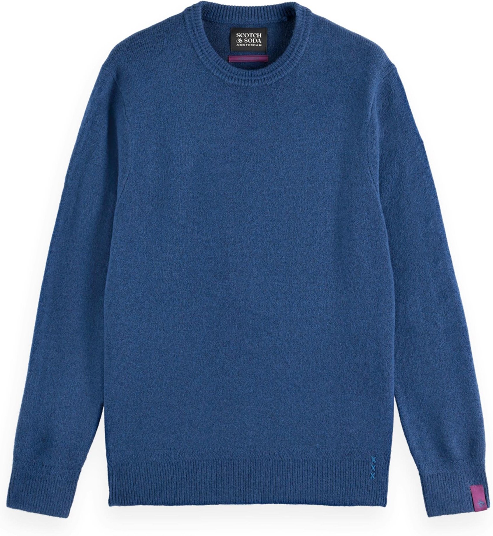 Scotch & Soda Soft Knit Regular Fit Crew Neck Strickpullover