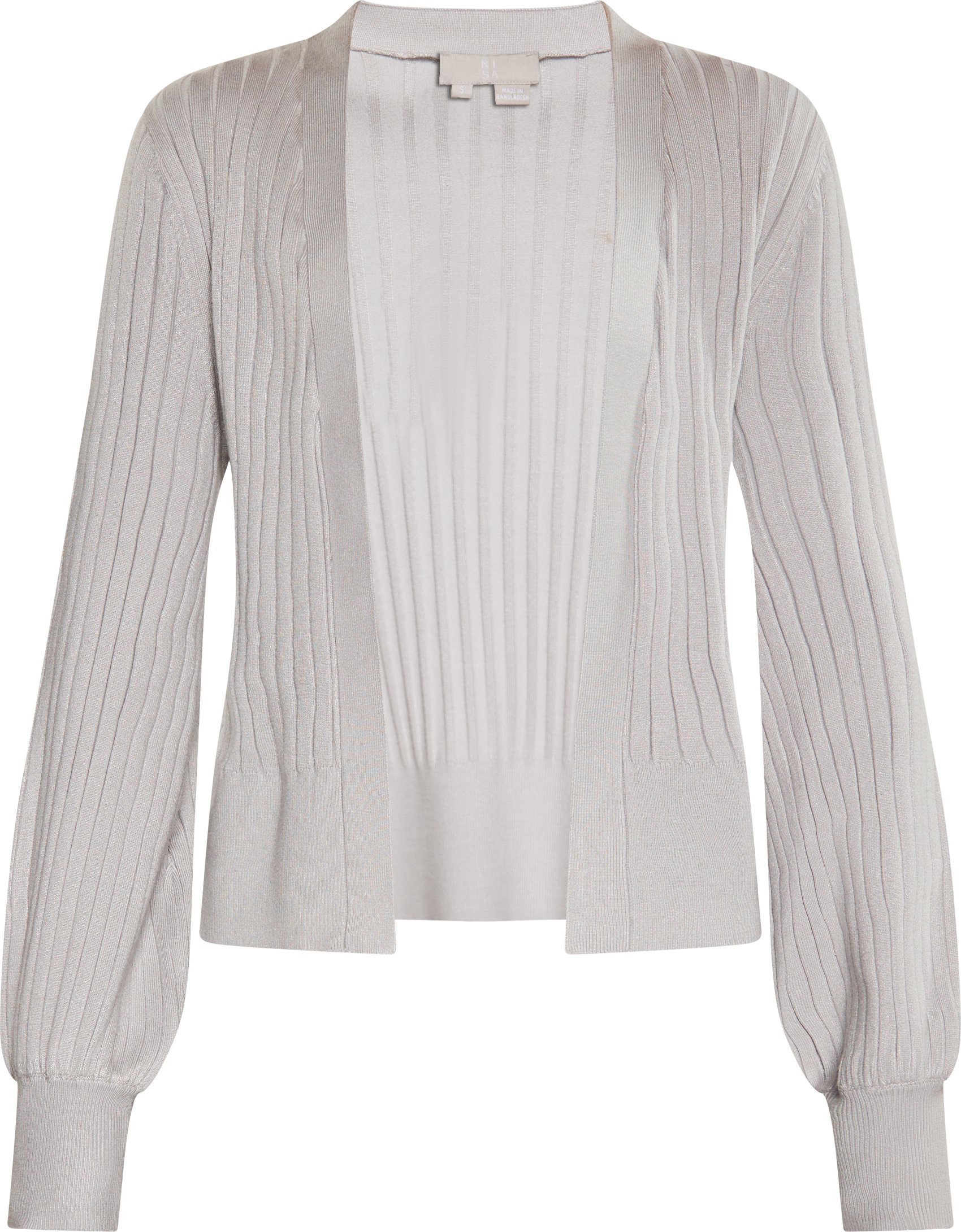 RISA Strickjacke Damen grau