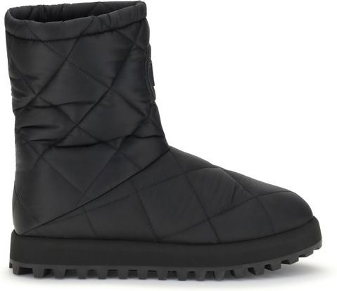 Gepolsterte Nylon Winterstiefel