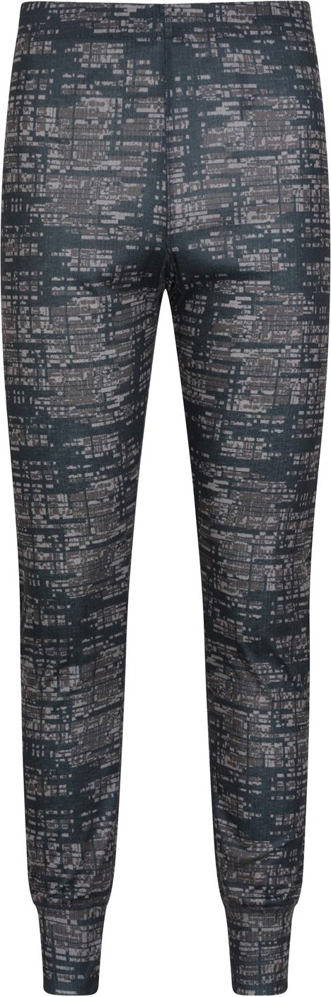 Mountain Warehouse Mens Talus Dash Print Thermal Bottoms (schwarz)