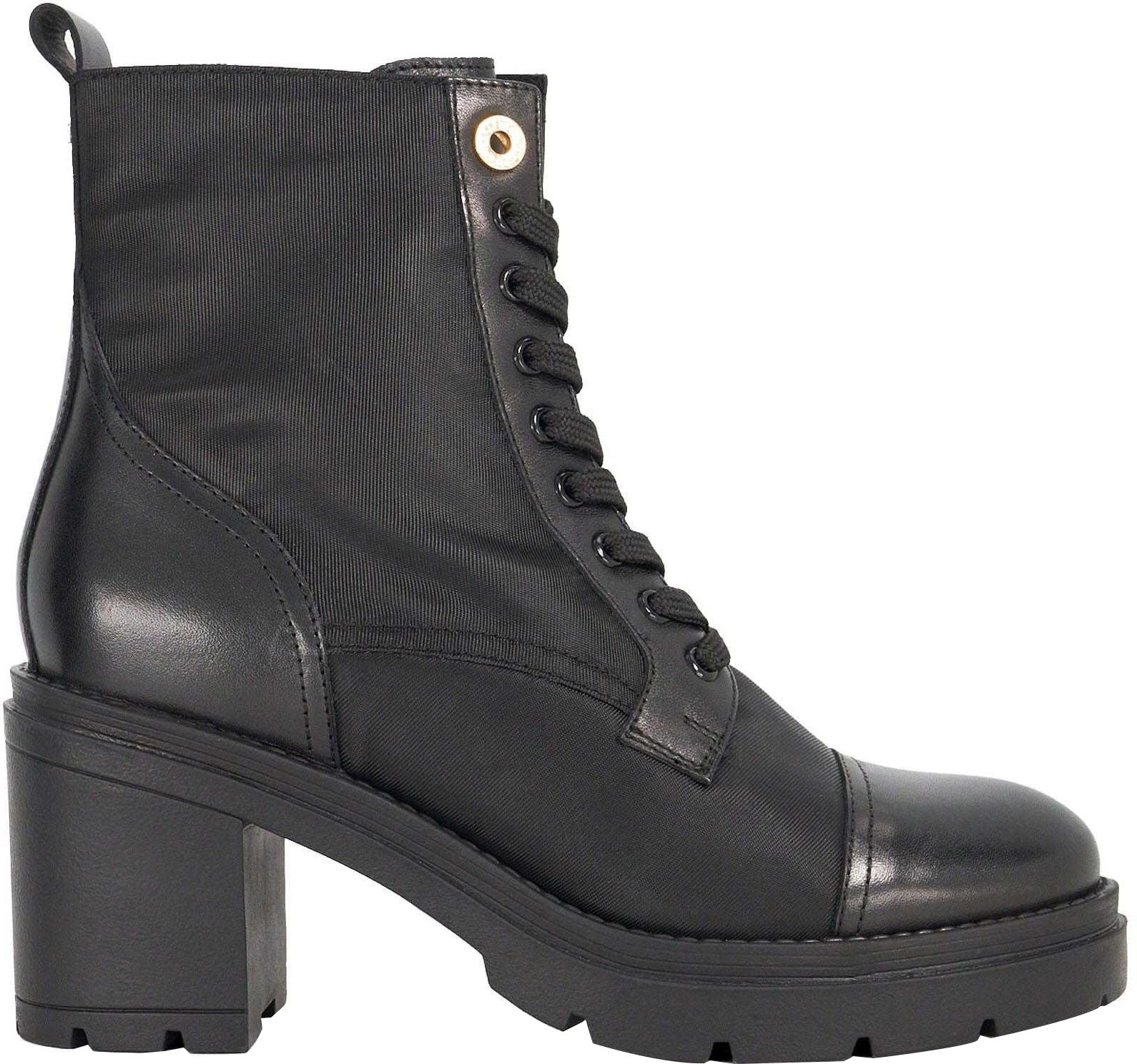 Dune London - "Plotting" Stiefeletten für Damen, Blockabsatz (Schwarz)