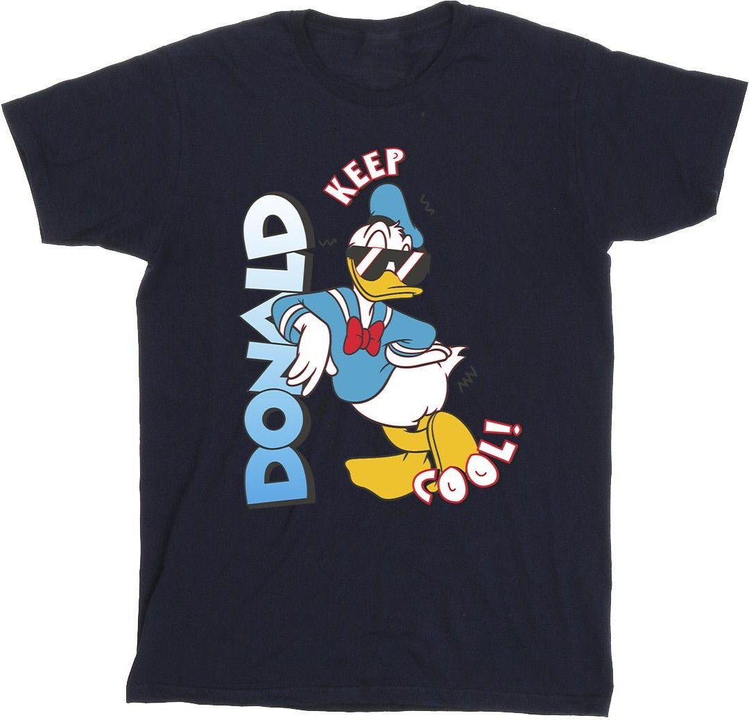 Disney - "Donald Duck Cool" T-Shirt für Herren (Marineblau)