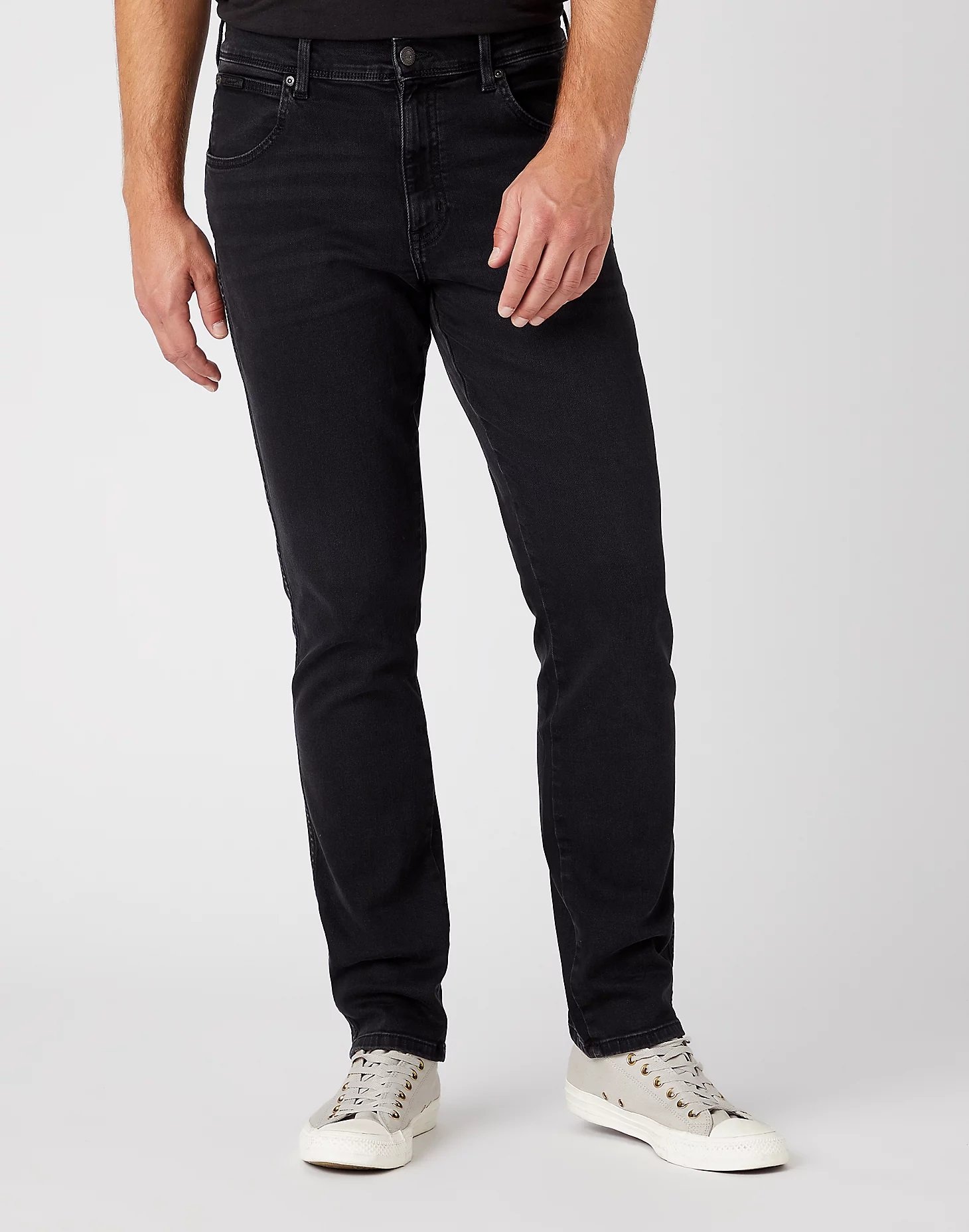 Wrangler - texas slim schwarze krone