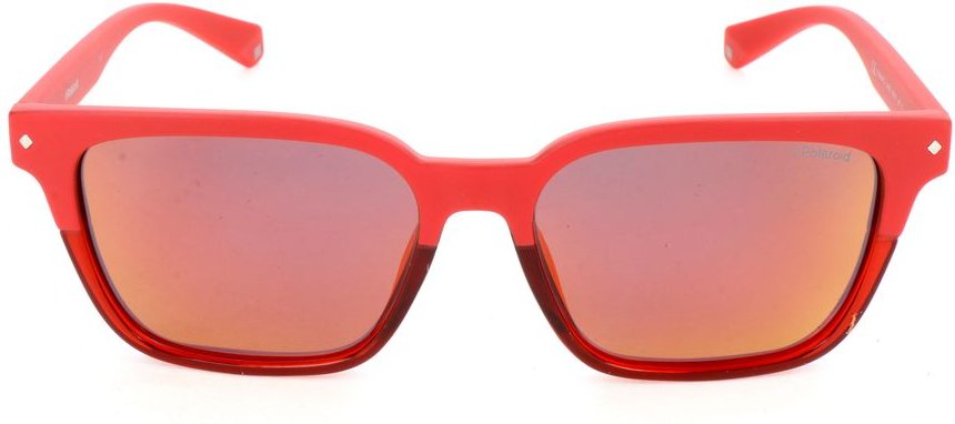 Polaroid Rote Polycarbonat Sonnenbrille