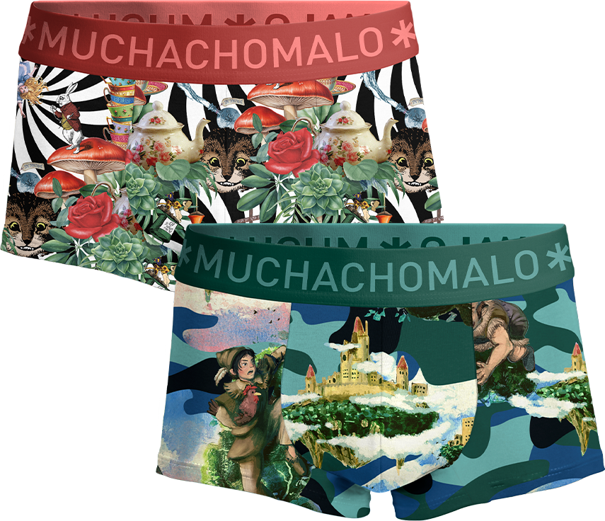 Muchachomalo Herren Boxer Shorts - 2er Pack - Herren Unterwäsche