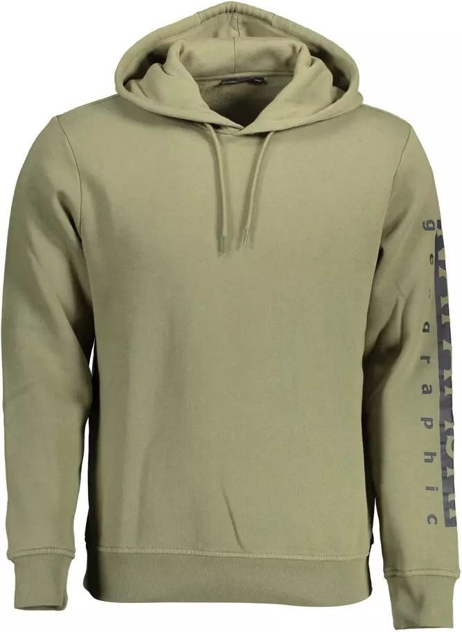 Grafischer Hoodie Pullover mit langen Ärmeln