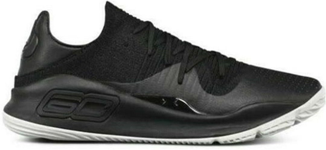 Under Armour Curry 4 Low Herren Black Trainer
