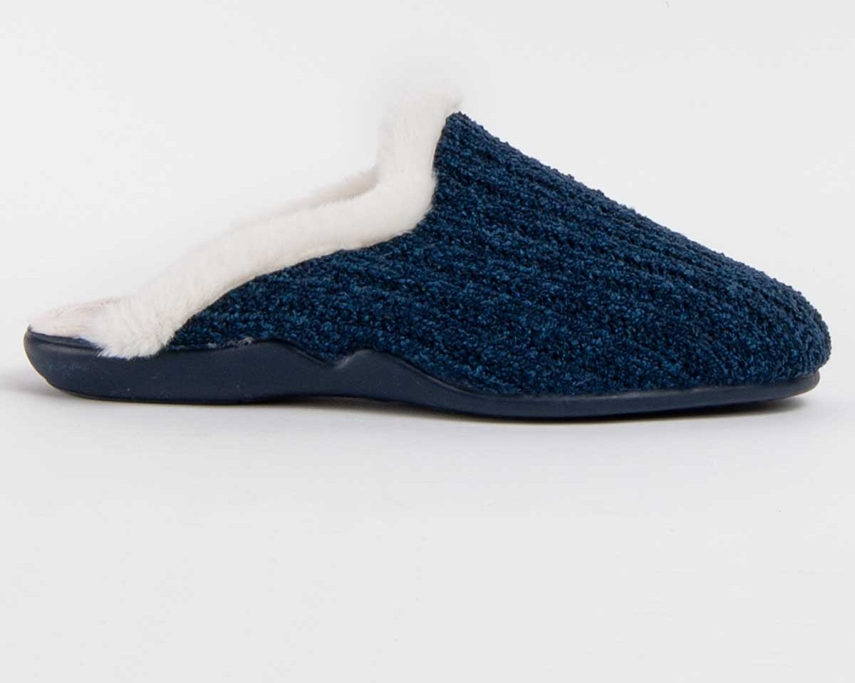 Northome Hausschuh Louslip Blau