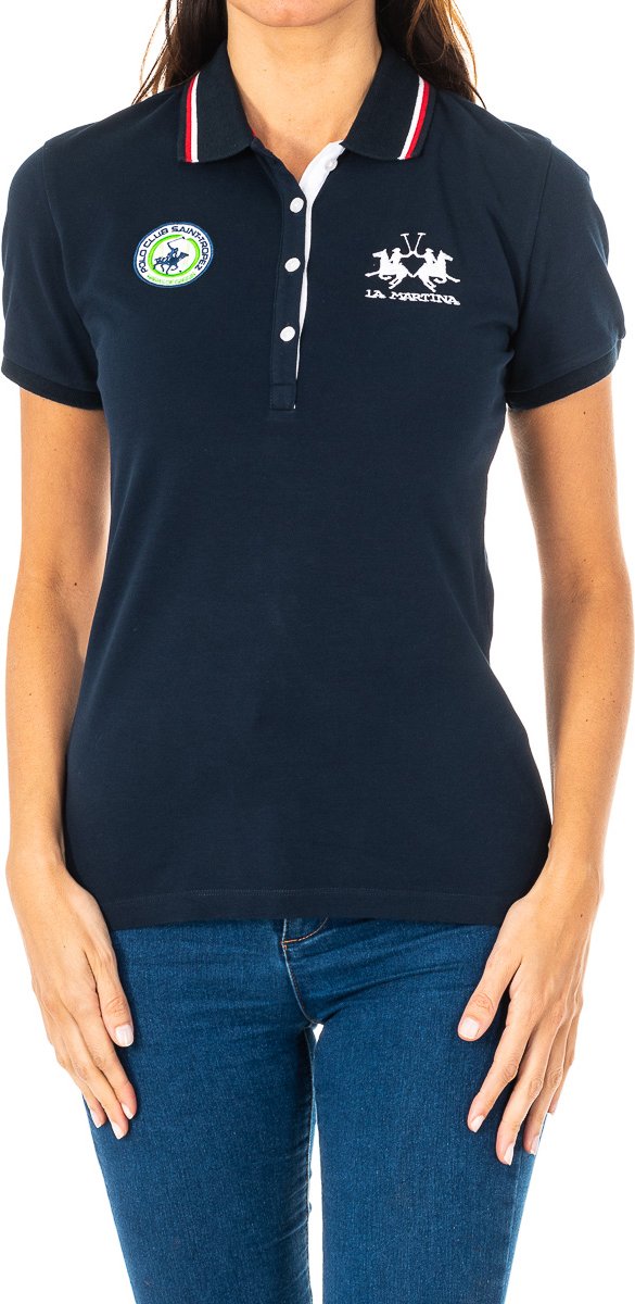 Kurzärmeliges Damen-Poloshirt mit Reverskragen 2WPH40
