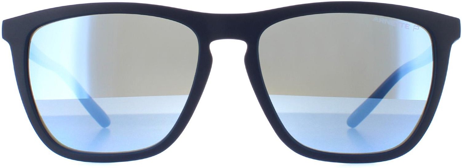 Thumbnail - Arnette Square Unisex Matte Marineblau Grau Polarisiert AN4301 Fry