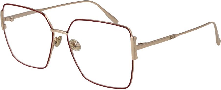 Rote Metallbrille (Gestelle)