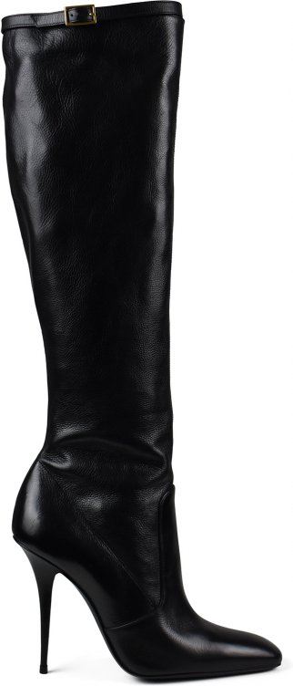 Saint Laurent Tess Stiefel Schwarz
