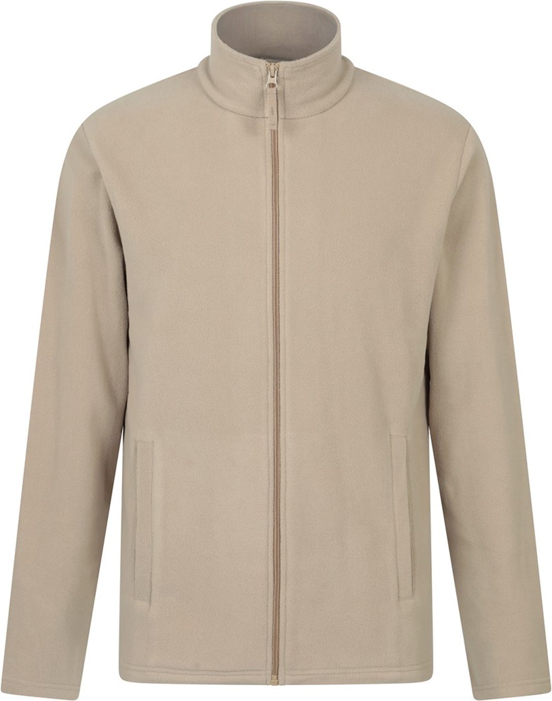 Mountain Warehouse - "Raso" Fleece-Oberteil für Herren, Durchgehender Reißverschluss (Naturweiß)