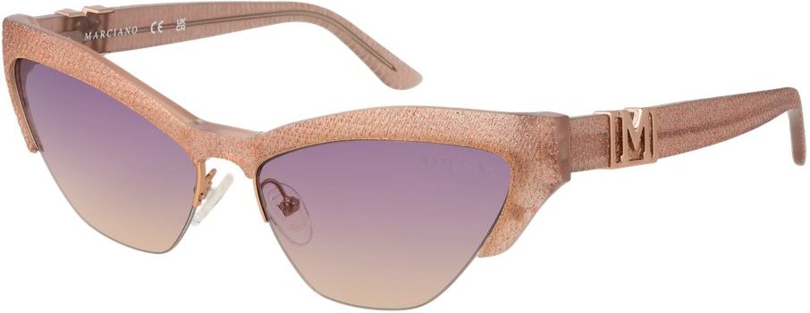 Marciano von Guess Pink Acetat Sonnenbrille