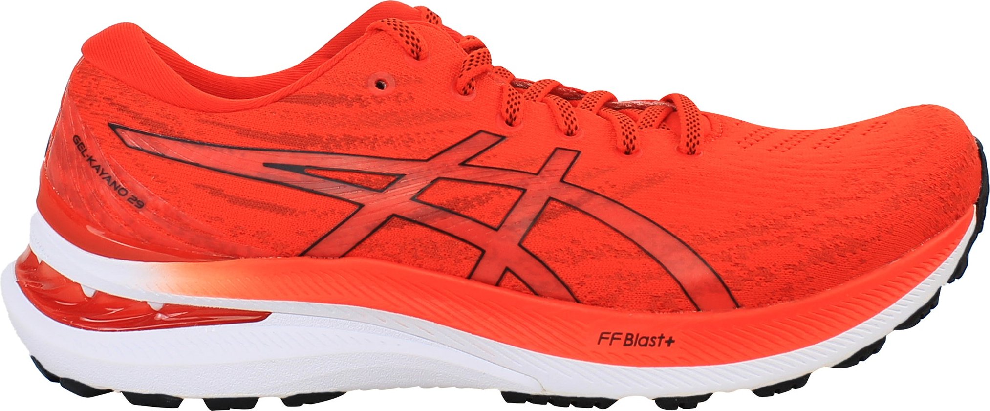Asics Gel-Kayano 29 Rote Laufschuhe für Herren