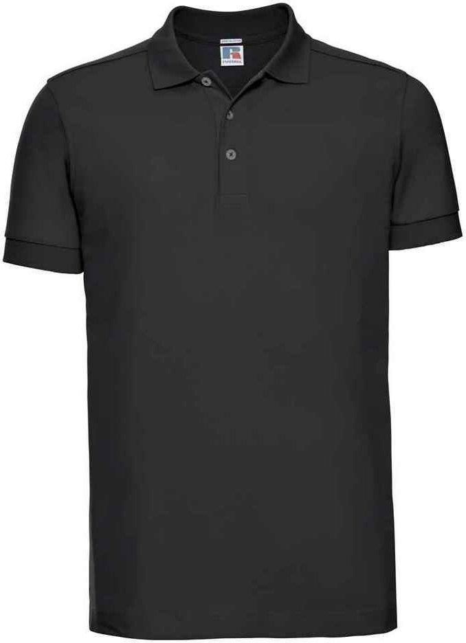 Russell - Poloshirt für Herren (Schwarz)