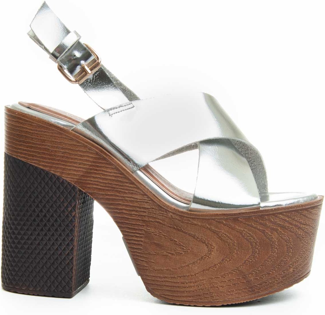 Montevita Absatzsandale Andalita8 in Silber