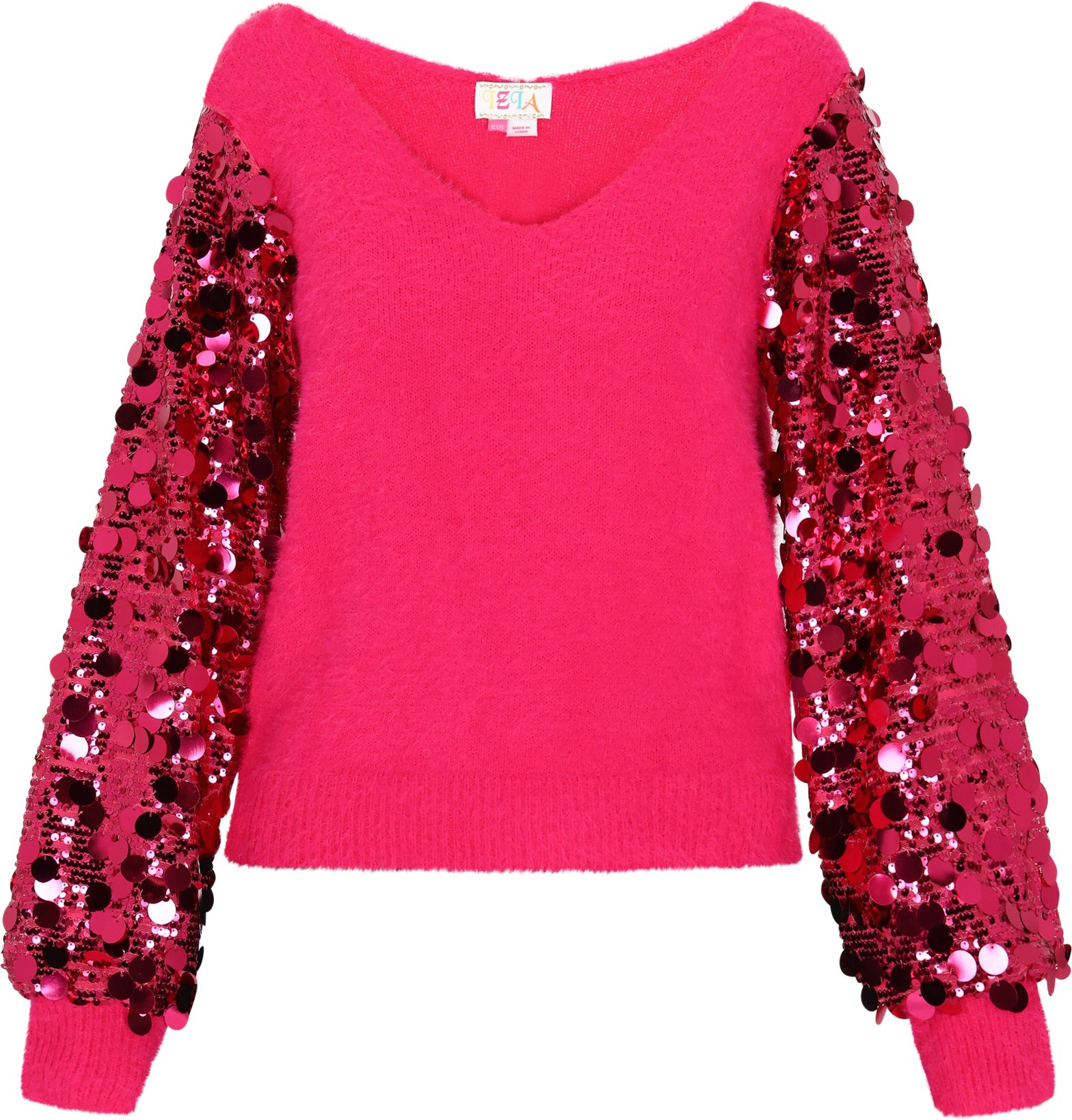 IZIA Pullover Frauen Rosa