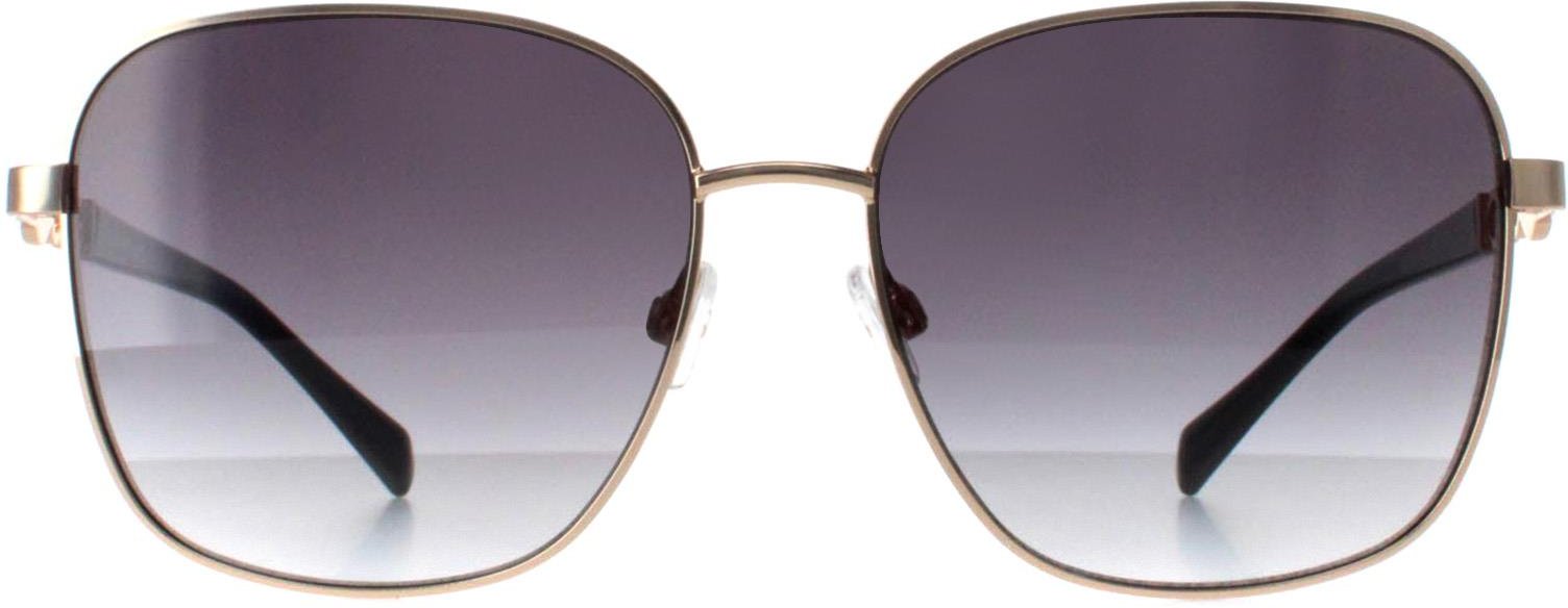Karen Millen KM7020 400 gold dunkelgrau Farbverlauf Sonnenbrille