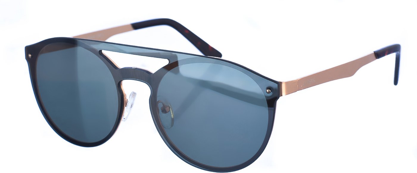 Unisex ALEX Ovale Metall-Sonnenbrille