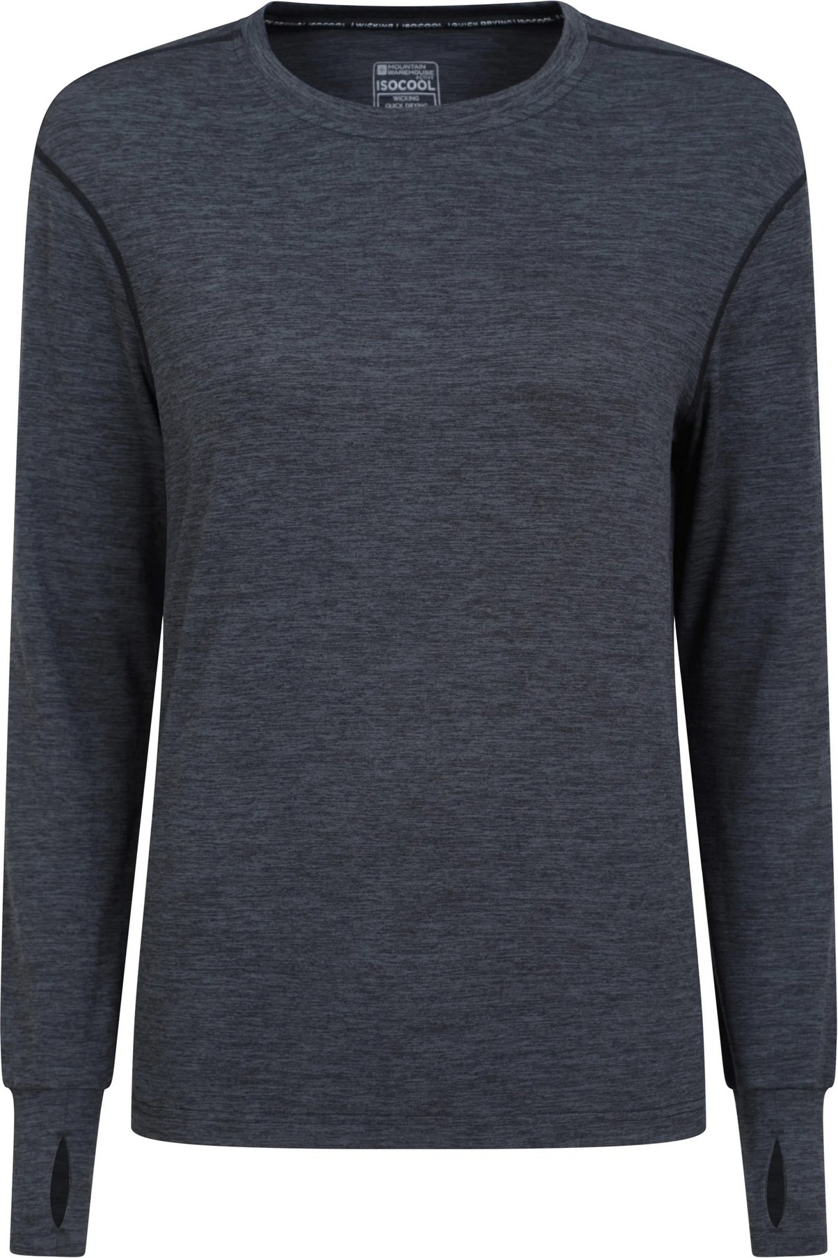 Mountain Warehouse Zeitfahr-Lauf-T-Shirt für Damen (schwarz)