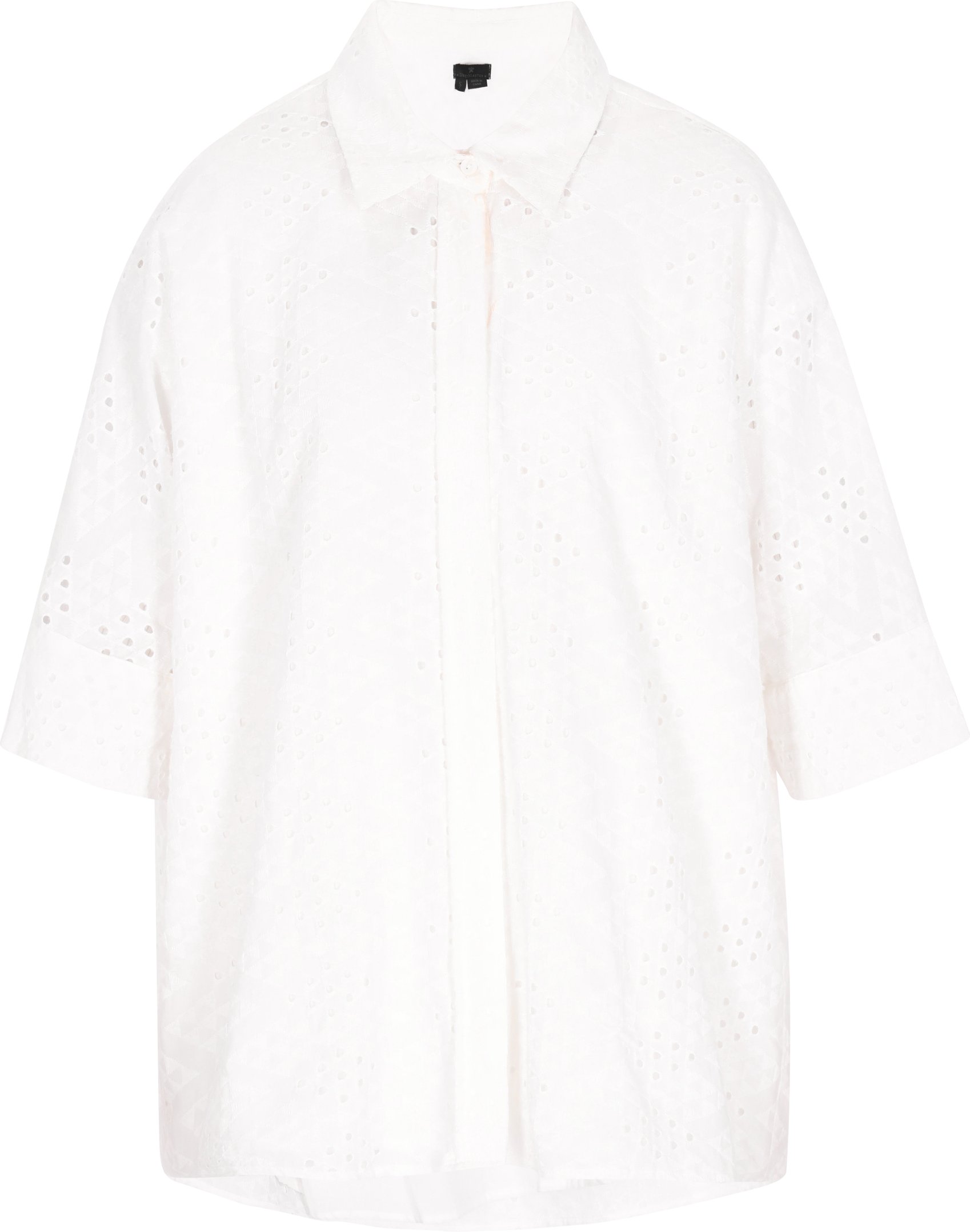 Dreimaster Bluse Frauen Weiß