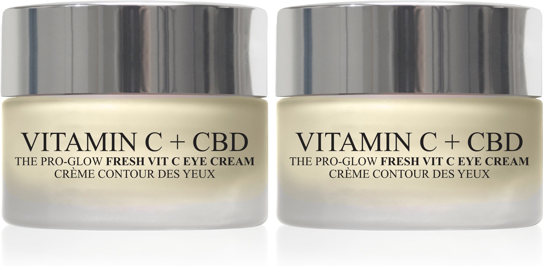 2 x Vitamin C + CBD Augencreme 15ml