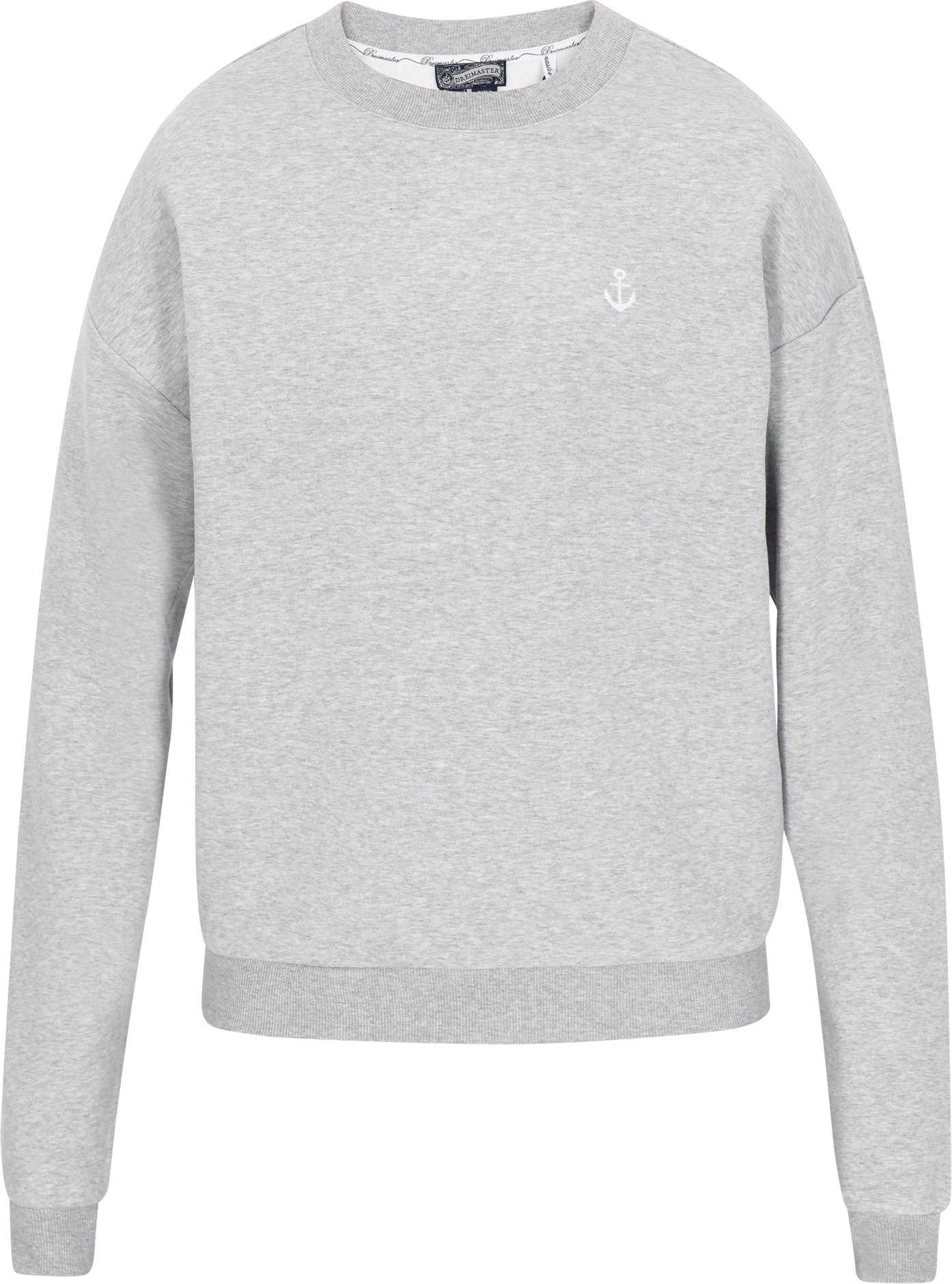 Dreimaster Sweatshirt Männer Graumelange