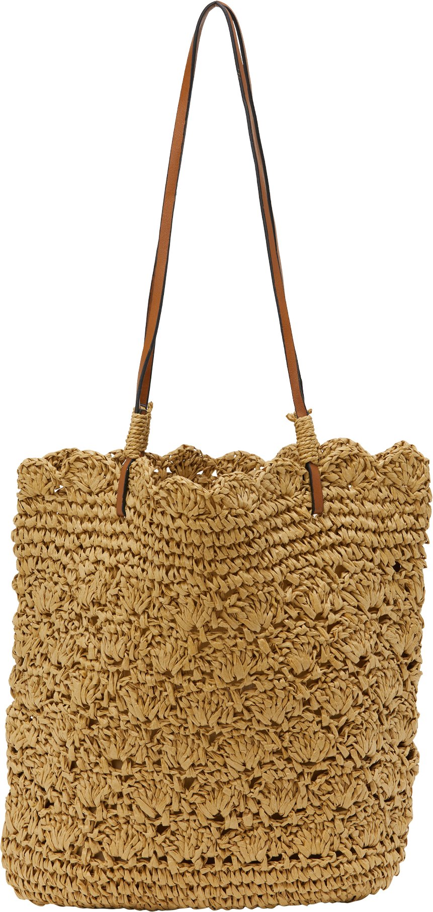 IZIA Einkaufstasche Einkaufstasche Frauen braun