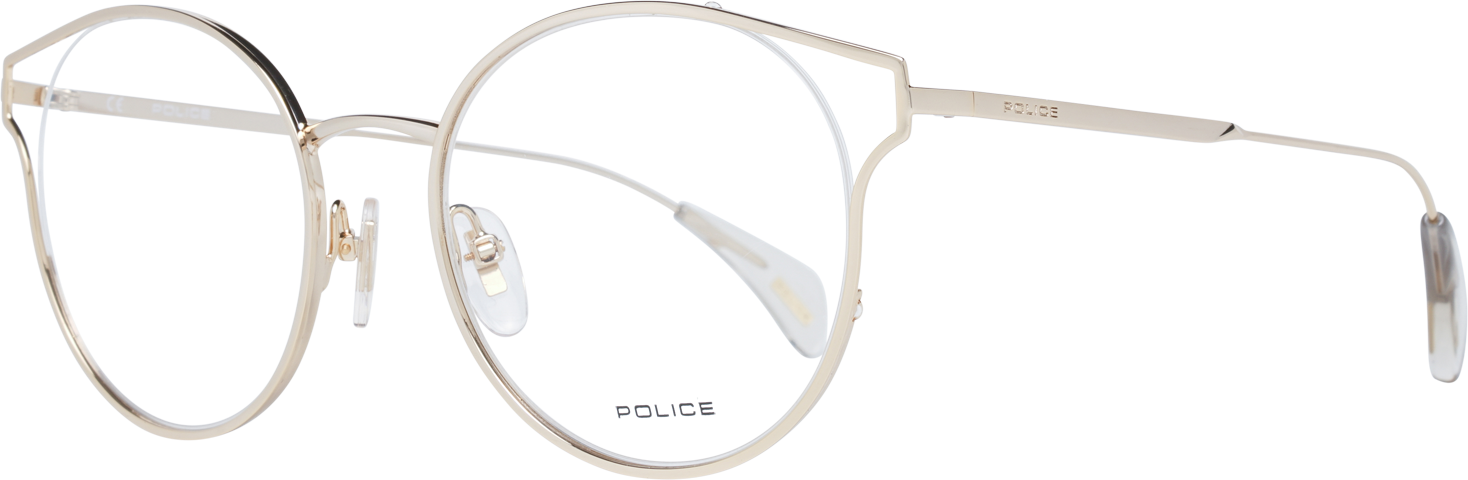 Police Rose Gold Optical Frames pour femmes